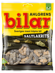 Ahlgrens bilar Saltlakrits 100 g