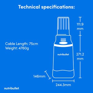 NutriBullet Chill ismaskin, NBD0503W