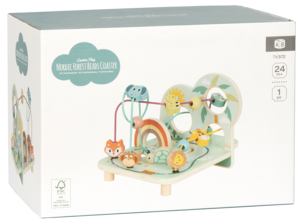 Aktivitetsleke med dyrefigurer, for barn fra 2 år