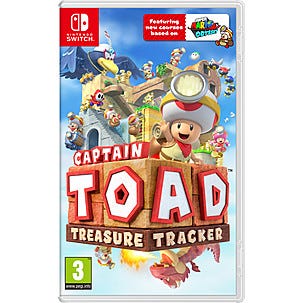 Treasure Tracker, Captain Toad. Spel till Nintendo Switch