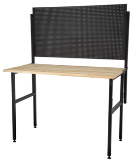 Arbeidsbenk og verktøytavle