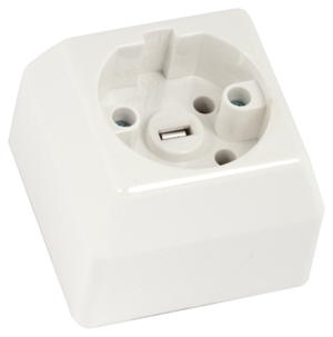 Pinta-asennettava seinäpistorasia / liesipistorasia Perilex 400 V