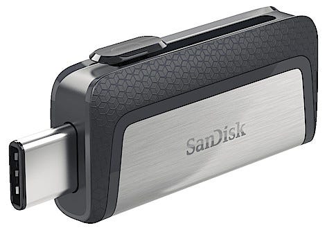 USB-minne Sandisk Ultra Dual Drive USB-C 3.1