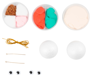 Creativ Company Gör egna julgranskulor, från 6 år