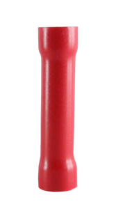 Skarvhylsa 1,5 mm isolerad röd, 10-pack