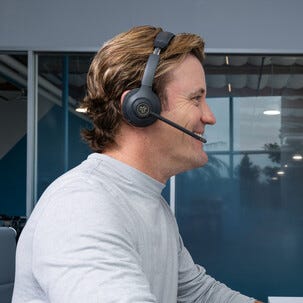 JLab GO Work trådlöst headset med mikrofon, 2 gen