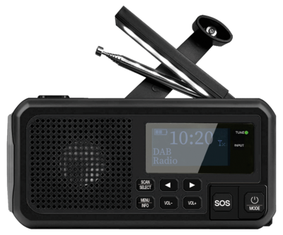 DAB radio, Med FM och Bluetooth