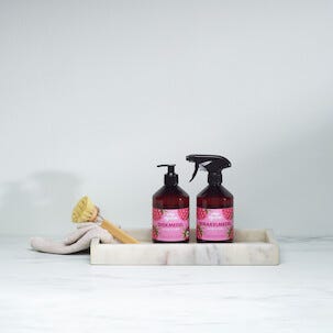 Ekotipset diskmedel pumpflaska hallondoft, 500 ml