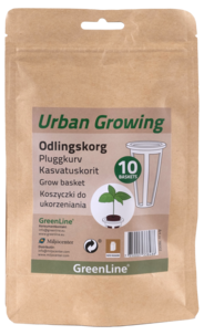 Greenline Urban Growing odlingskorgar, 10-pack