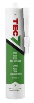 Tec7 fugemassepatron for utendørs og innendørs bruk, 310 ml