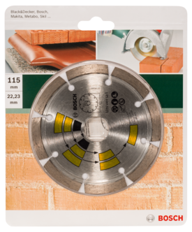 Diamantkapskiva universal Bosch