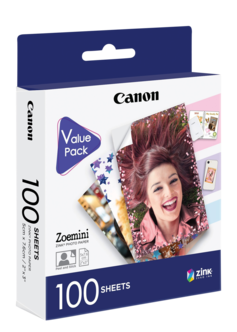 Canon Zoemini Zink fotopapper