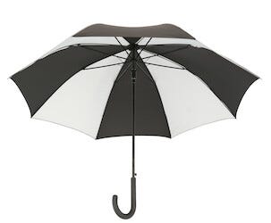 Paraply, reflekterande 100 cm, Clas Ohlson