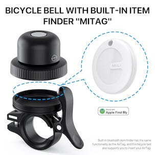 Mili Mibell ringklocka cykel med tracker