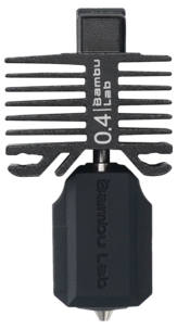 Bambu Lab Hotend 0,4 mm karkaistu teräs Bambu P1 Series