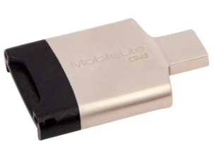 Muistikortinlukija USB 3.0 Kingston MobileLite G4