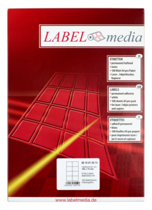 Label Media etiketter 105x74 mm