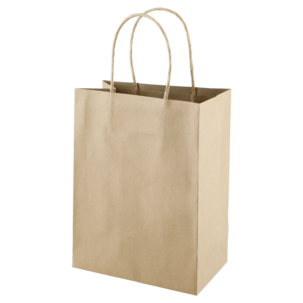 Presentpåse kraftpapper 3 färger 6-pack