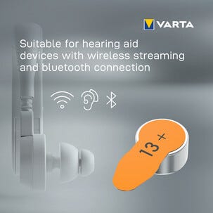 Varta HAB 13 hörapparatsbatteri 1,4 V, 8-pack