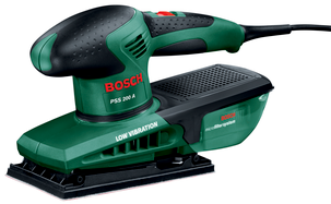 Bosch PSS 200A Tasohiomakone ja hiomapaperi, 200 W