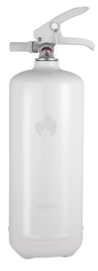 Houseguard lite brannslukningsapparat 2 kg, sort / hvitt
