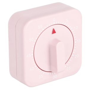 Kjøkkentimer mekanisk 60 min, 6 x 6 x 3,5 cm