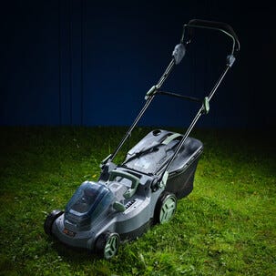 Cocraft LXC LM370-BL gressklipper med lader + 2 batterier