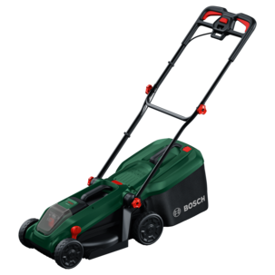 Bosch Rotak 18V-32 gressklipper, med batteri