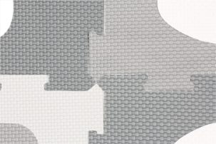 Pusselmatta med siffror, 9 bitar