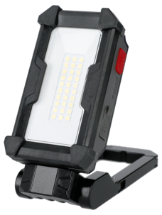 Arbetslampa LED  laddbar med batteri 500 lm, utomhus