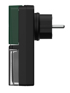 Manuaalinen ajastin ulos, pistorasia, 5,5 x 12 cm