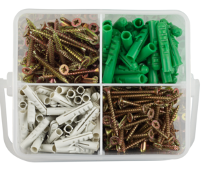 Skruv- och pluggsats