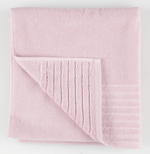 Pyyhe frotee, vaaleanpunainen 