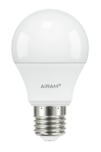 LED-lamppu E27 4,9 W Airam Oiva, lämpimän valkoinen