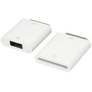 Adapter, Apple iPad Camera Connection Kit