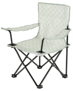 Hopfällbar campingstol för barn, grön