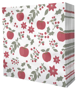 Julservetter papper 33 x 33 cm, 20-pack