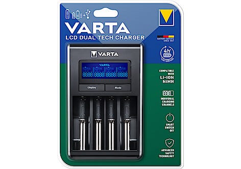 VARTA LCD Dual Tech batterilader