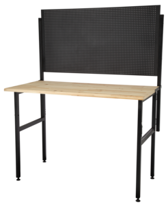 Arbetsbänk och verktygstavla