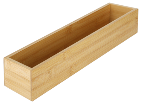 Lådinsats av bambu, höjd 6,5 cm, 1-pack