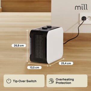 Lämpöpuhallin Mill CUS1800MECW