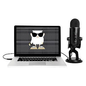 Mikrofon USB, Blue Yeti Blackout