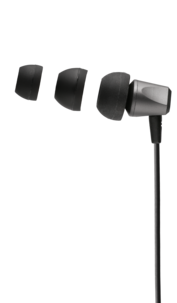 In ear-headset med mikrofon, Lightning, svart