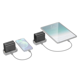 SmallRig 3823 NP-F970-batteri och laddare för Sony