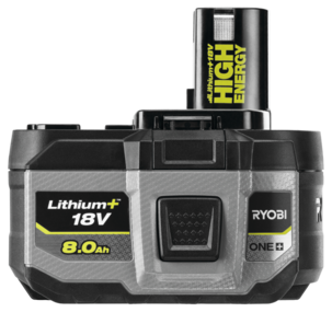 Ryobi RB1880T High Energy batteri 18 V 8,0 Ah One+