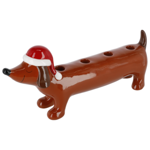 Dachs-adventsstake for levende lys