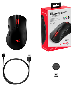 HyperX Pulsfire Dart, trådlös gamingmus