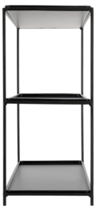 Liten hylla i metall, 40 x 32,5 x15 cm