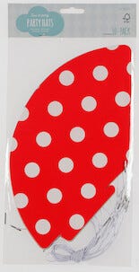 Partyhattar prickiga 10-pack